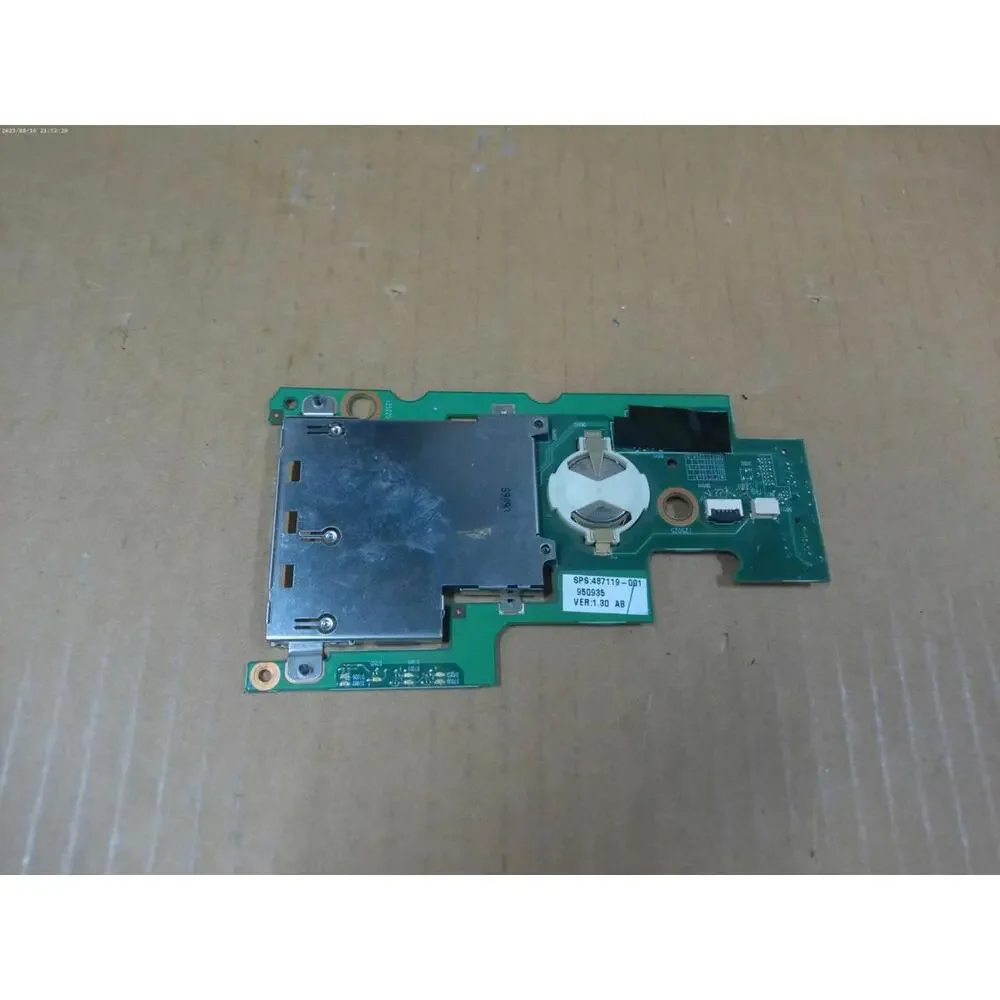 HP Compaq 6730b 6735b PCMCI Slot Card Reader Cmos Battery Board 487119-001 - 125